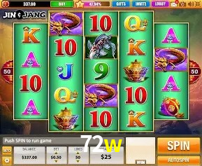 Slots com jackpots e giros grátis na 72w